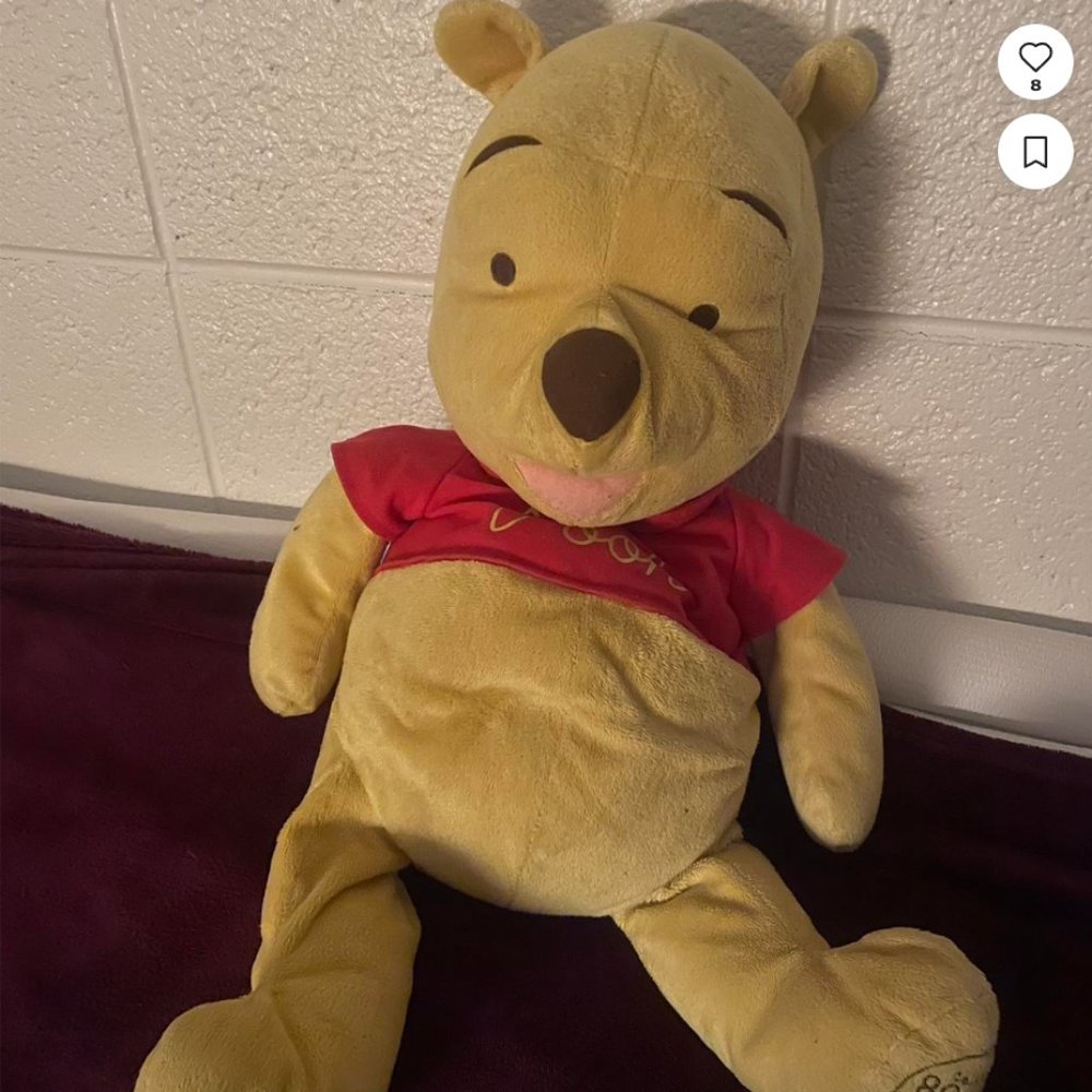 WINNIE THE POOH vintage stuffed animal/plush